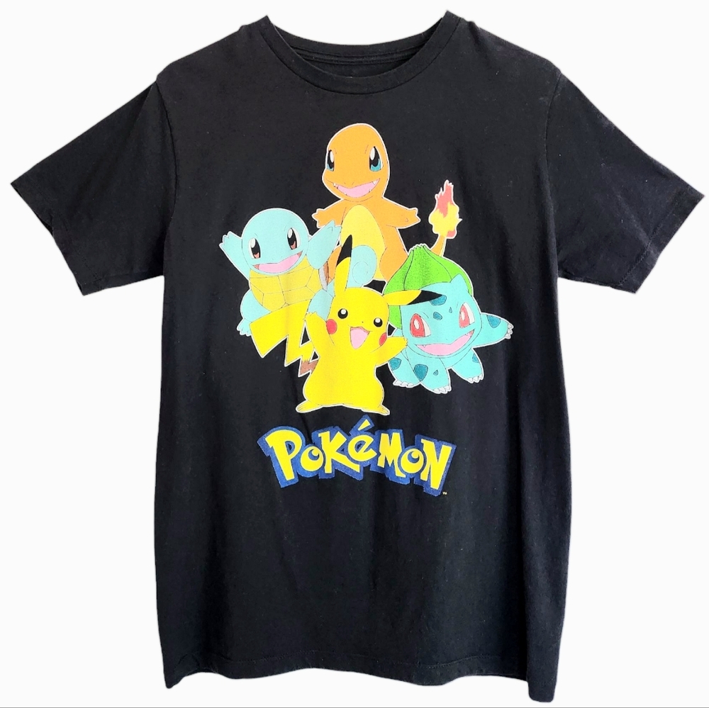 Pokemon Starter Pack Pikachu Charmander Squirtle Bulbasaur Unisex T-Shirt